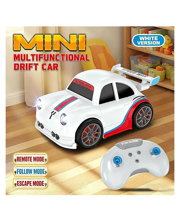 Mini Multi-Functional RC Racing Car for Kids 3+ | Remote Control Toy Car with Follow Mode & Escape Mode