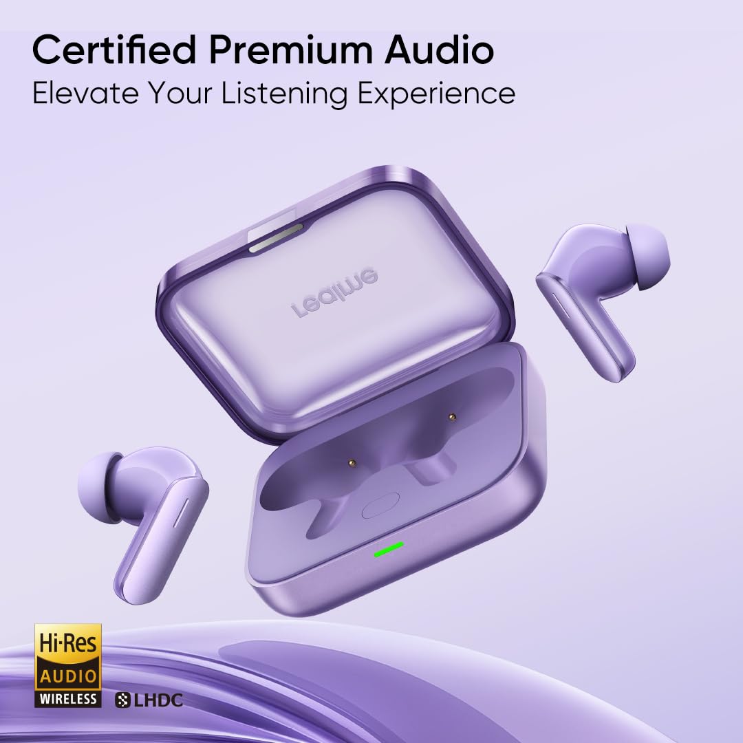Realme Earbuds Air 7 with 12.4mm Dynamic Bass Drivers,52Hrs Playtime,52dB Hybrid ANC