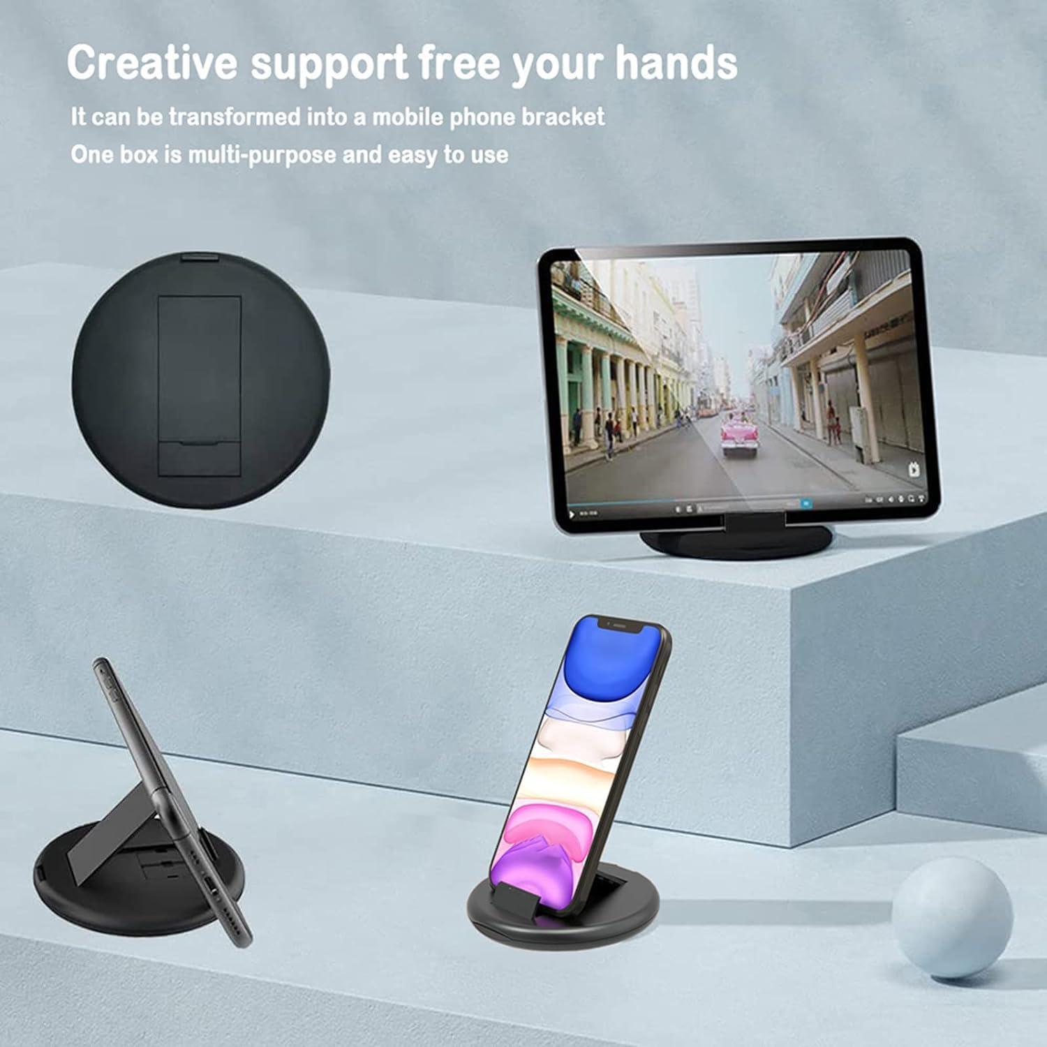 All in one 60W USB Fast Charging Travel Data Cable Set Multifunctional Conversion Head Portable Multi-Type Charging Connector USB TypeC Adapter Sim Storage with Sim Eject Pin and mobile stand